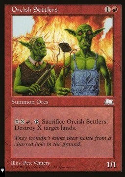 Orcish Settlers - Mystery Booster 2: Reprints from Across Magic's History (Uncommon)