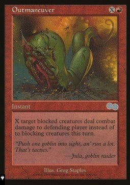 Outmaneuver⁣ - Mystery Booster 2: Reprints from Across Magic's History⁣ (Uncommon)