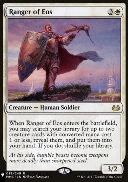 Ranger of Eos⁣ - Mystery Booster 2: Reprints from Across Magic's History⁣ (Rare)