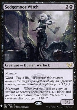 Sedgemoor Witch⁣ - Mystery Booster 2: Reprints from Across Magic's History⁣ (Rare)