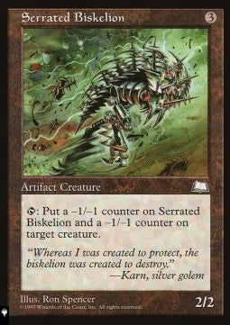 Serrated Biskelion - Mystery Booster 2: Reprints from Across Magic's History (Uncommon)