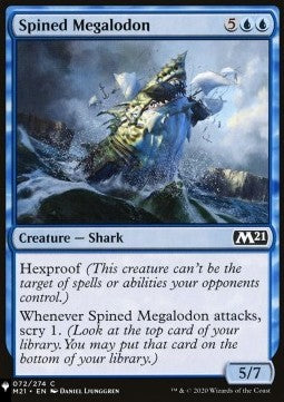 Spined Megalodon - Mystery Booster 2: Reprints from Across Magic's History (Common)