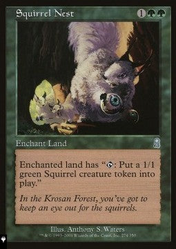 Squirrel Nest - Mystery Booster 2: Reprints from Across Magic's History (Uncommon)
