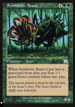 Symbiotic Beast⁣ - Mystery Booster 2: Reprints from Across Magic's History⁣ (Uncommon)