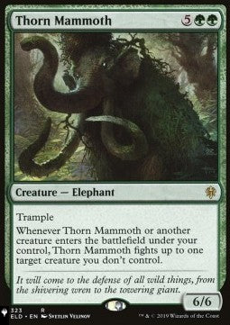 Thorn Mammoth⁣ - Mystery Booster 2: Reprints from Across Magic's History⁣ (Rare)