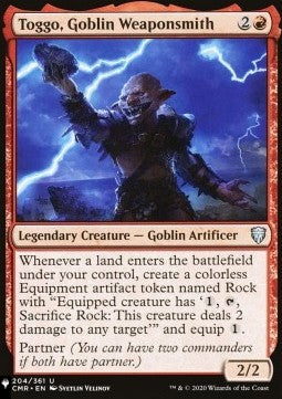 Toggo, Goblin Weaponsmith - Mystery Booster 2: Reprints from Across Magic's History (Uncommon)