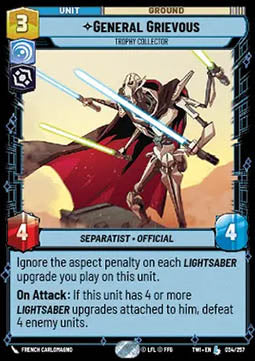 General Grievous, Trophy Collector⁣ - Twilight of the Republic⁣ (Legendary)⁣ [034]