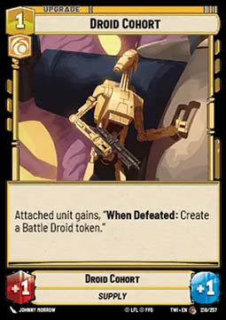 Droid Cohort - Twilight of the Republic (Common) [TWI-218]