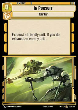 In Pursuit - Twilight of the Republic (Common) [TWI-221]