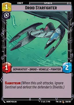 Droid Starfighter - Twilight of the Republic (Common) [TWI-228]