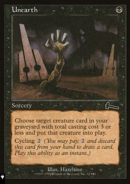 Unearth⁣ - Mystery Booster 2: Reprints from Across Magic's History⁣ (Common)