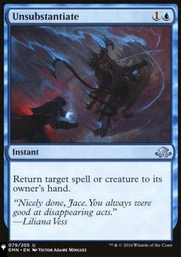Unsubstantiate - Mystery Booster 2: Reprints from Across Magic's History (Uncommon)