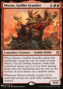 Muxus, Goblin Grandee⁣ - Mystery Booster 2: Reprints from Across Magic's History⁣ (Rare)