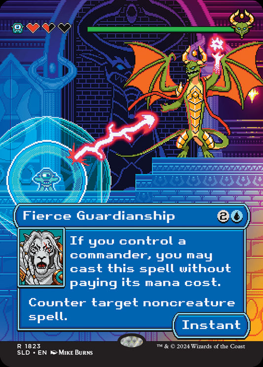 Fierce Guardianship - Secret Lair Drop Series: Extra Life (Rare) [SLDXL-1821]