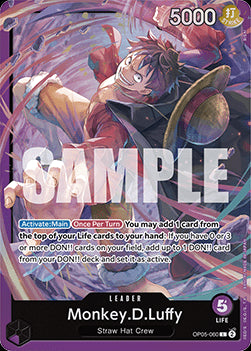 Monkey.D.Luffy (OP05-060) - Starter Deck: Purple Monkey.D.Luffy (Leader) [ST-18-OP05-060]