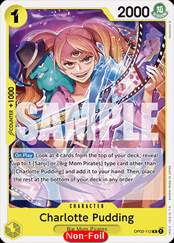 Charlotte Pudding (OP03-112) - Starter Deck: Charlotte Katakuri (Rare) [ST-20-OP03-112]
