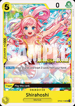 Shirahoshi (OP03-116) (V.4) - Unnumbered Promos (Uncommon) [UP-OP03-116]