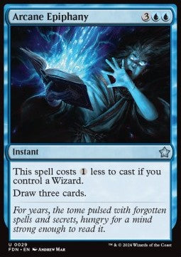 Arcane Epiphany⁣ - Magic: The Gathering Foundations⁣ (Uncommon)⁣ [29]