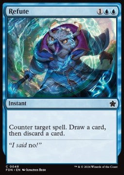 Refute - Magic: The Gathering Foundations (Common) [FDN-48]