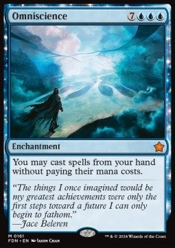 Omniscience - Magic: The Gathering Foundations (Mythic) [FDN-161]
