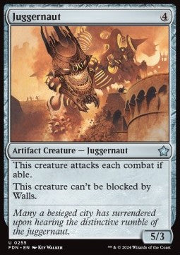 Juggernaut - Magic: The Gathering Foundations (Uncommon) [FDN-255]