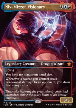 Niv-Mizzet, Visionary (V.1)⁣ - Magic: The Gathering Foundations: Extras⁣ (Mythic)⁣ [350]