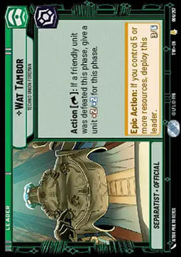 Wat Tambor, Techno Union Foreman - Twilight of the Republic (Rare) [TWI-006]