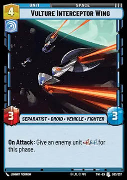 Vulture Interceptor Wing - Twilight of the Republic (Uncommon) [TWI-063]