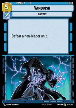 Vanquish - Twilight of the Republic (Common) [TWI-077]