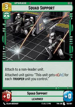 Squad Support - Twilight of the Republic (Uncommon) [TWI-122]