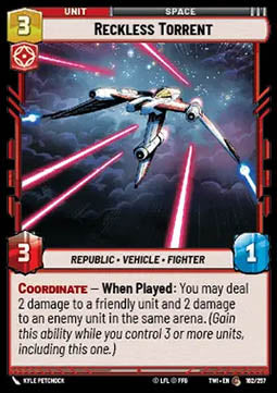 Reckless Torrent - Twilight of the Republic (Common) [TWI-162]