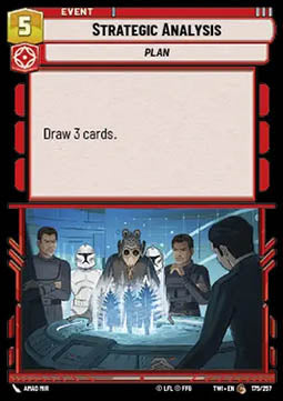 Strategic Analysis - Twilight of the Republic (Common) [TWI-175]