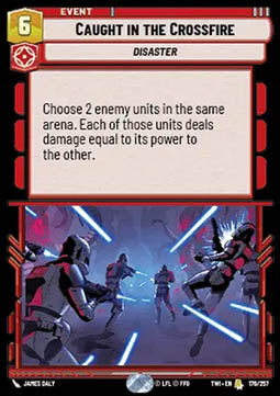 Caught in the Crossfire - Twilight of the Republic (Rare) [TWI-176]