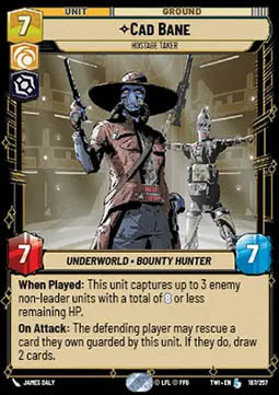 Cad Bane, Hostage Taker⁣ - Twilight of the Republic⁣ (Legendary)⁣ [187]