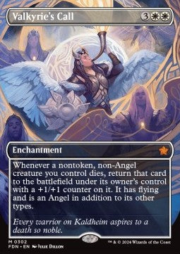 Valkyrie's Call (V.1)⁣ - Magic: The Gathering Foundations: Extras⁣ (Mythic)⁣ [302]