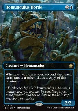 Homunculus Horde (V.1) - Magic: The Gathering Foundations: Extras (Rare) [XFDN-308]