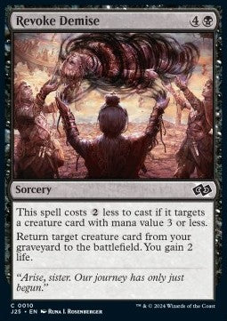 Revoke Demise - Foundations Jumpstart (Common) [J25-10]