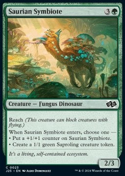 Saurian Symbiote - Foundations Jumpstart (Common) [J25-23]