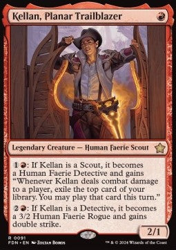 Kellan, Planar Trailblazer⁣ - Magic: The Gathering Foundations⁣ (Rare)⁣ [91]