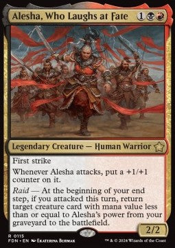 Alesha, Who Laughs at Fate⁣ - Magic: The Gathering Foundations⁣ (Rare)⁣ [115]