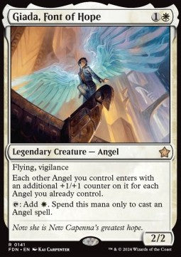 Giada, Font of Hope⁣ - Magic: The Gathering Foundations⁣ (Rare)⁣ [141]