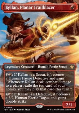Kellan, Planar Trailblazer (V.1)⁣ - Magic: The Gathering Foundations: Extras⁣ (Rare)⁣ [330]