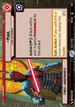 Maul, A Rival in Darkness (V.1) - Twilight of the Republic: Extras (Common) [XTWI-284]