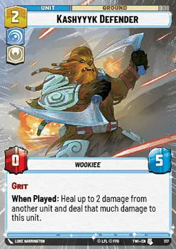 Kashyyyk Defender - Twilight of the Republic: Extras (Uncommon) [XTWI-317]