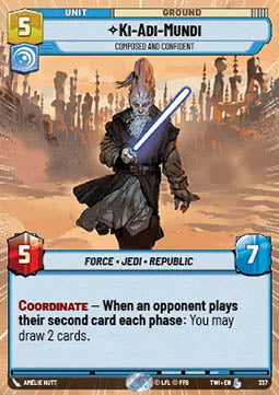 Ki-Adi-Mundi, Composed and Confident - Twilight of the Republic: Extras (Legendary) [XTWI-337]