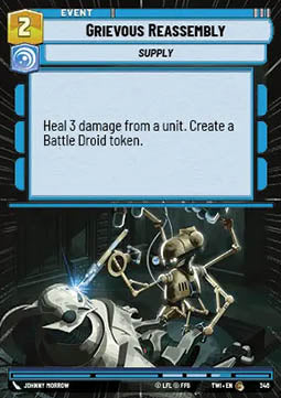 Grievous Reassembly - Twilight of the Republic: Extras (Common) [XTWI-346]