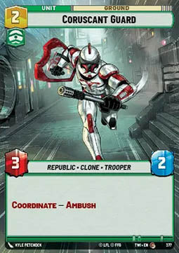 Coruscant Guard - Twilight of the Republic: Extras (Common) [XTWI-377]