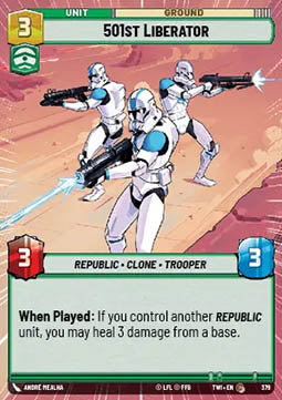 501st Liberator - Twilight of the Republic: Extras (Common) [XTWI-379]