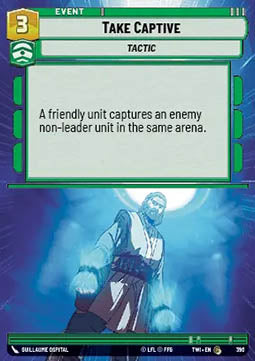 Take Captive - Twilight of the Republic: Extras (Common) [XTWI-396]