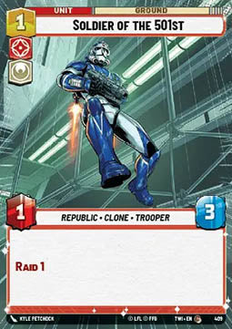 Soldier of the 501st - Twilight of the Republic: Extras (Common) [XTWI-409]